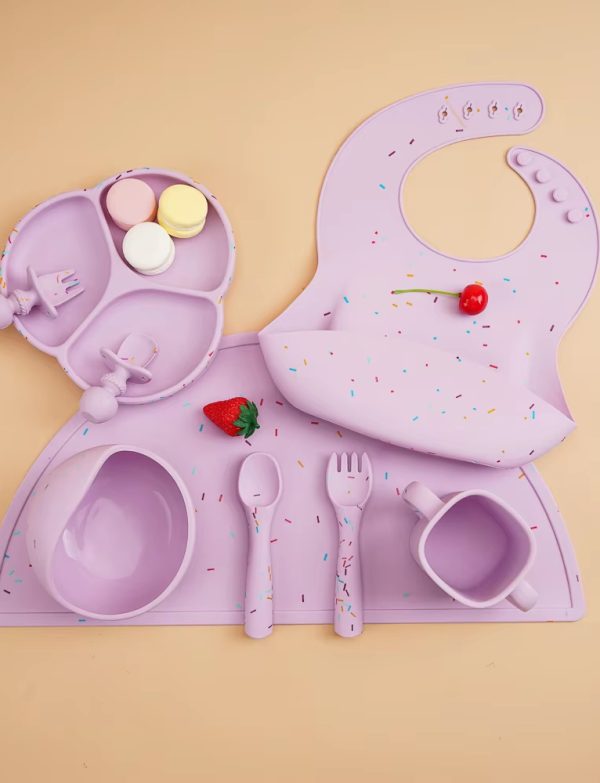 Baby Silicone Feeding Set